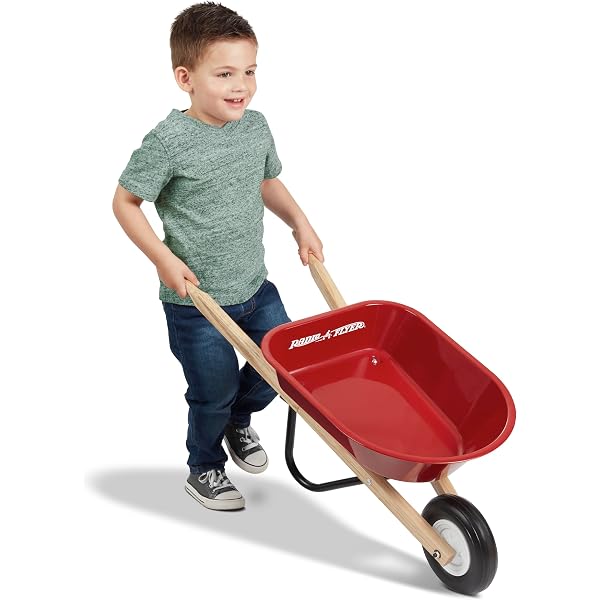 Kit Outils Jardinage Enfant - 6 Pièces, Manche Bois, Acier, Pour Jeux éducatifs