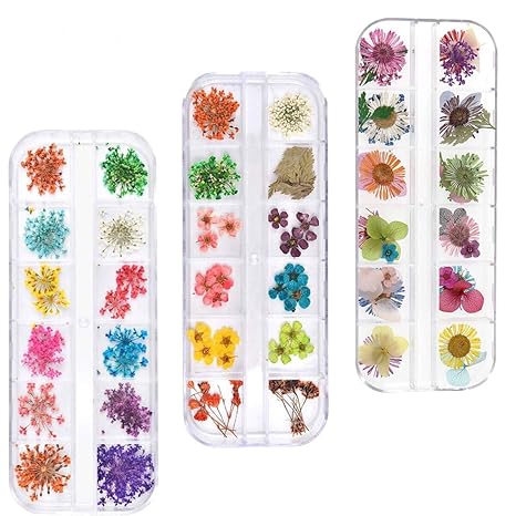Fleurs Séchées Nail Décoration Nail Art Décoration Fleurs De Style Vernis à Ongles Nail Art Outils De Bricolage Pour Accessoires De Beauté