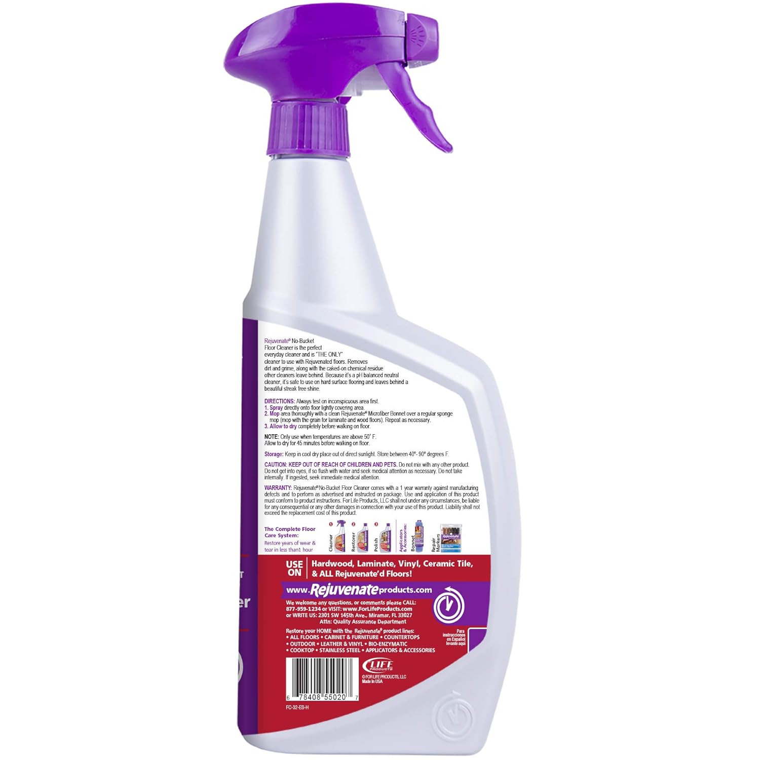 For Life Products Rejuvenate Floor Cleaner Amazon Co Uk