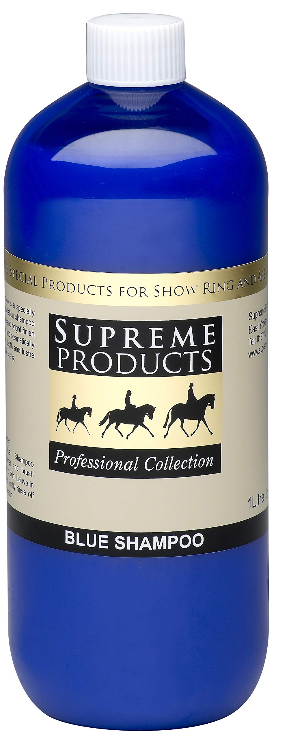 Supreme Products Blue Shampoo, 1 Litre BLU002