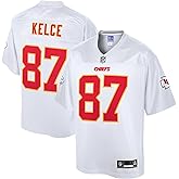 Men's Travis Kelce White Kansas City Chiefs Pro Line Jersey