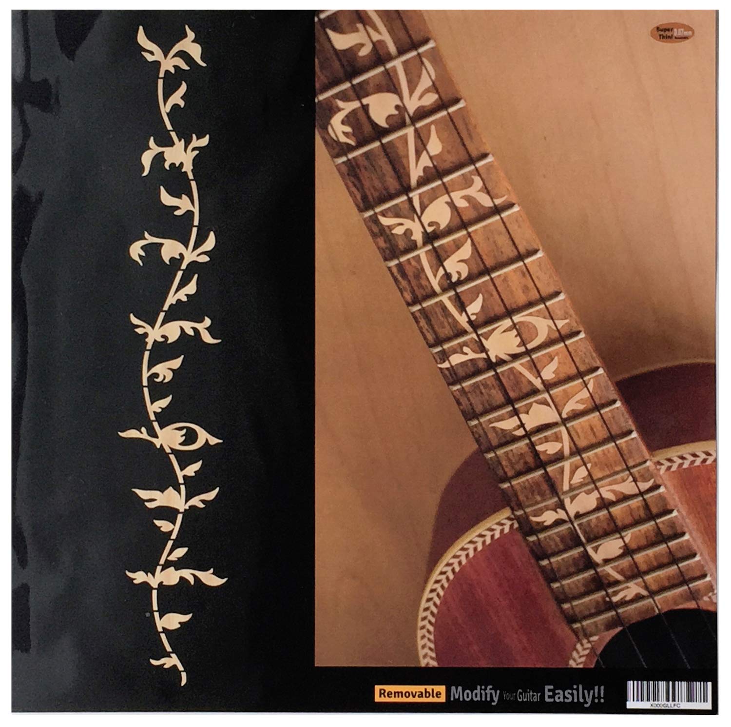 Fretboard Markers Inlaystickers Decals for Concert Ukulele - Tree Of Life - Woody