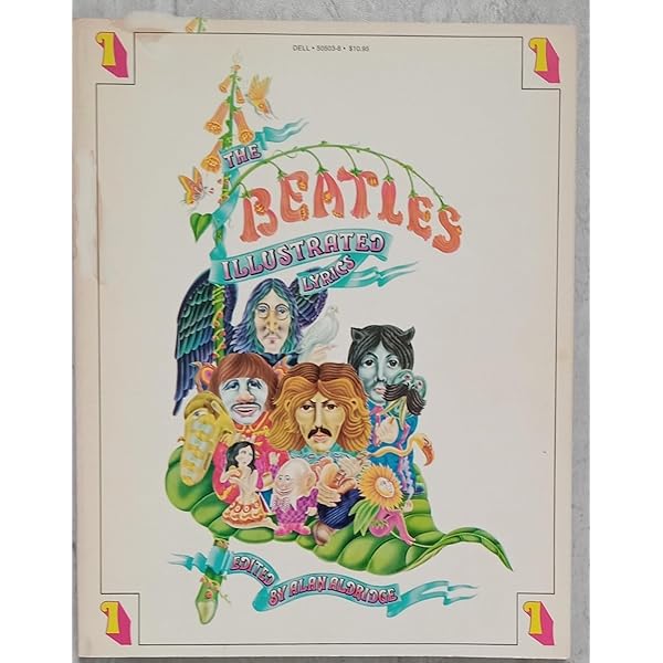 THE BEATLES ILLUSTRATED LYRICS 1969 first edition: Alan Aldridge