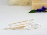 Leaf Boat Bamboo Cotton Buds 240 Pcs Eco Friendly Biodegradable Boxed view 4