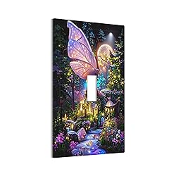 Tewujay Decorative Light Switch Covers 1 Toggle