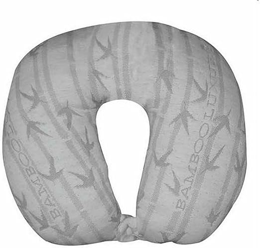 Amazon Com Bamboo Luxury Neck Memory Foam Pillow Hypoallergenic