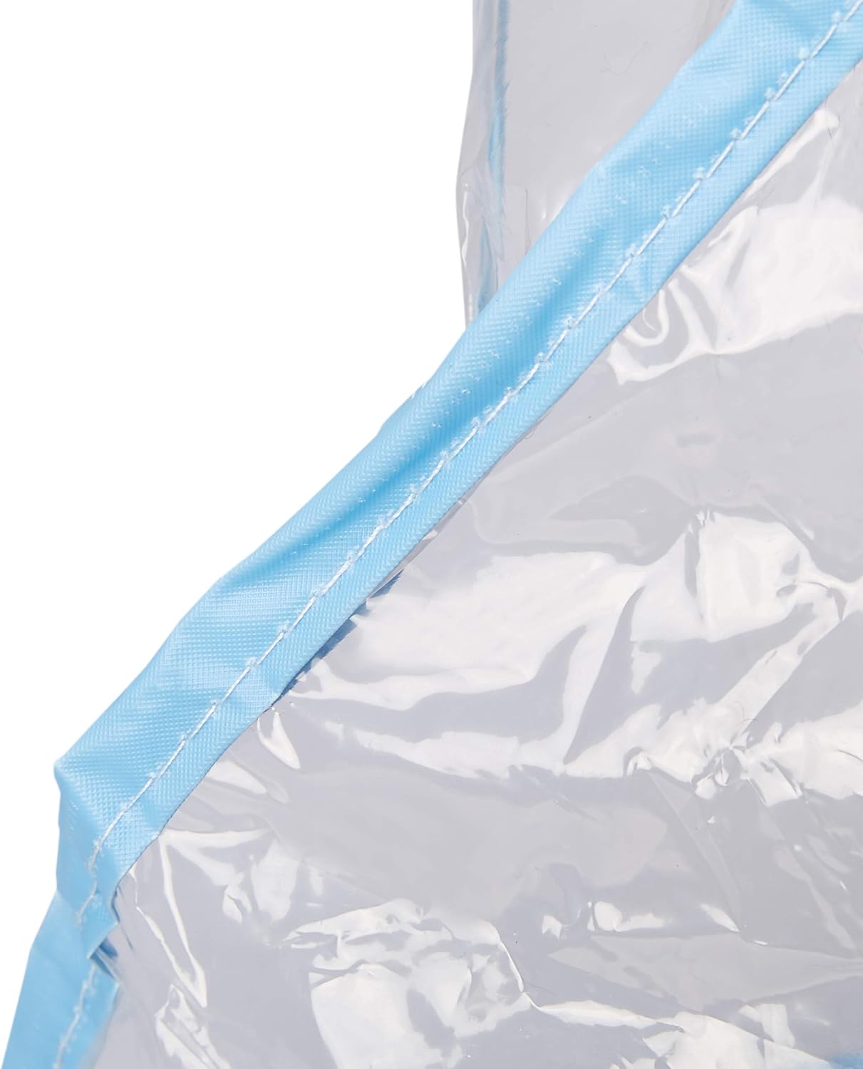 Juvale 12-Pack Clear Waterproof Rain Bonnet Hat with Visor, Transparent with Blue Trim at  Women’s Clothing store