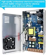 inShareplus 12V 50A 600W DC Switching Power Supply 110/220V AC to 12V DC LED view 5