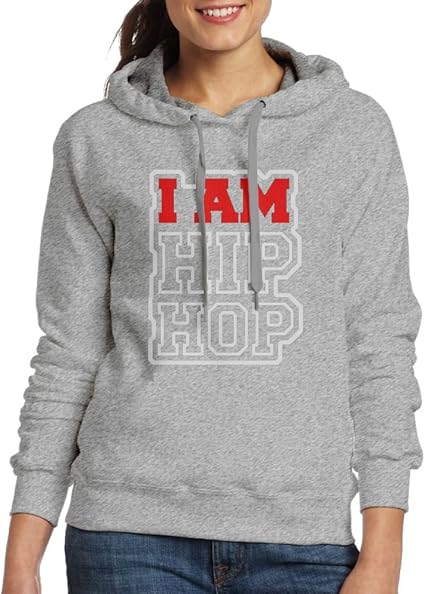 Amazon.com: I AM HIP HOP Women Sweatshirt Fashion Hoodie: Clothing