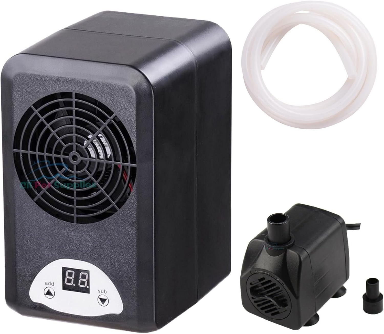 Aquarium Thermostat Chiller Heater Adjustable Fish Tank +160GPH Water Pump Amazon.ca Pet Supplies