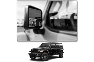 Custom Blind Spot Mirrors- Compatible with JL Wrangler 2018-Present Jeep Wrangler | blind spot mirrors compatible with JL Wra