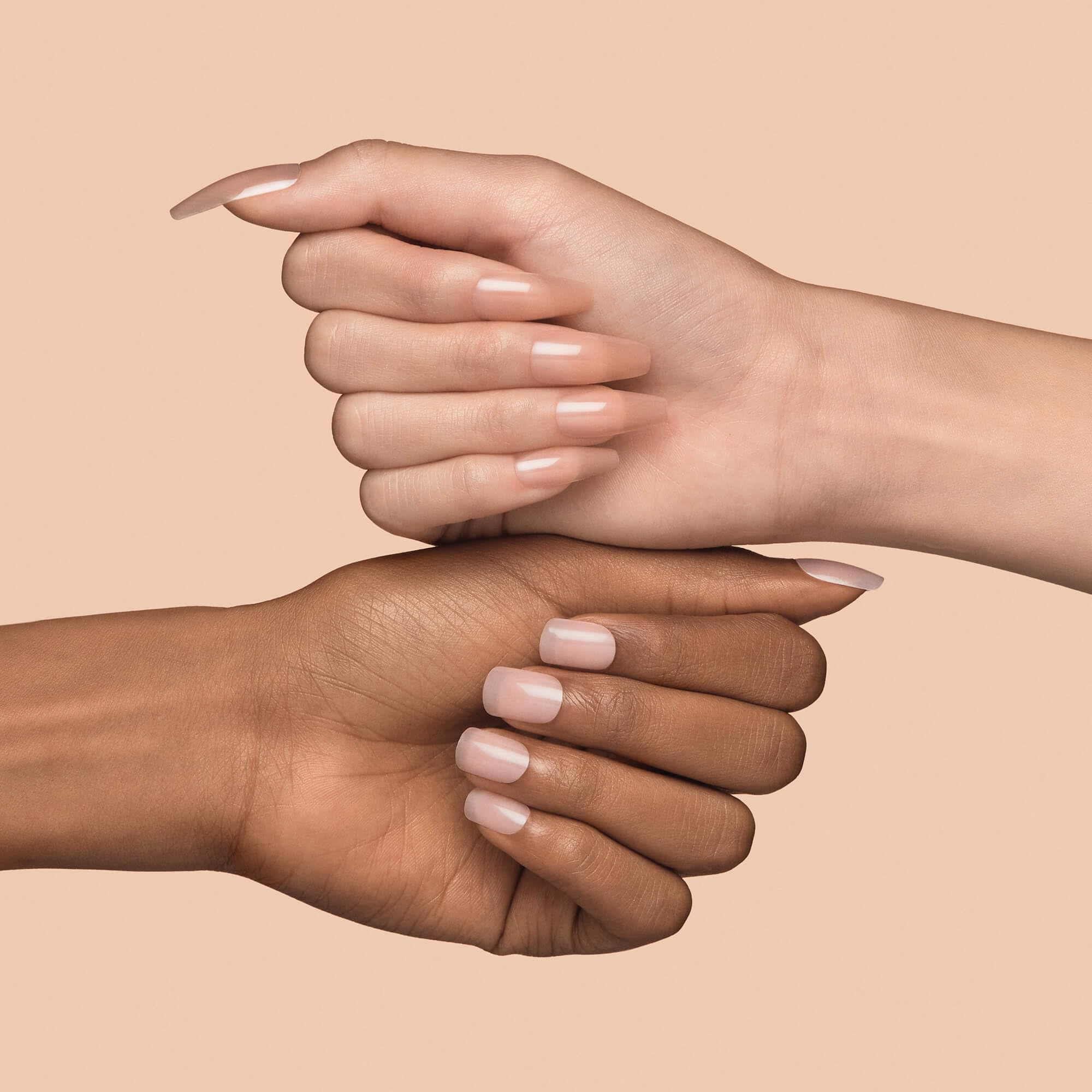 KISS Bare But Better TruNude Fake Nails Nude Nail Shades Manicure Set, 'Nudies', 28 Chip Proof, Smudge Proof Glue-On Nails - Image 8