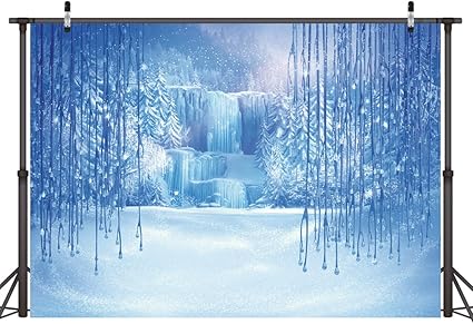 Sfondi Natalizi Con Neve.Lywygg 7x5ft Natale Lnverno Ghiacciato Neve Ghiaccio Pendente Di Cristallo Fondali Fotografia Sfondo Per Bambini Studio Fotografico Oggetti Di Scena Sfondo Cp 12 Amazon It Elettronica