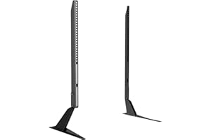 Atlantic Table Top TV Stand - Universal Adjustable Table Top TV Stand, Adjust Height, Base Mount for Flat Screen TV Up to 42"