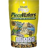 Tetra Pro PlecoWafers Fish Food for Algae-Eaters, 2.12 oz | Complete Daily Food For Herbivore Bottom-Feeders, Sinking Wafers With Algae Center, Algae &amp; Fiber to Support Digestion