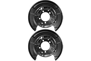HEROFFIX 924-373 Rear Left Right Brake Dust Shield for Toyota Highlander 2004-2007 for Lexus RX400h RX330 RX350 Disc Brake Ba