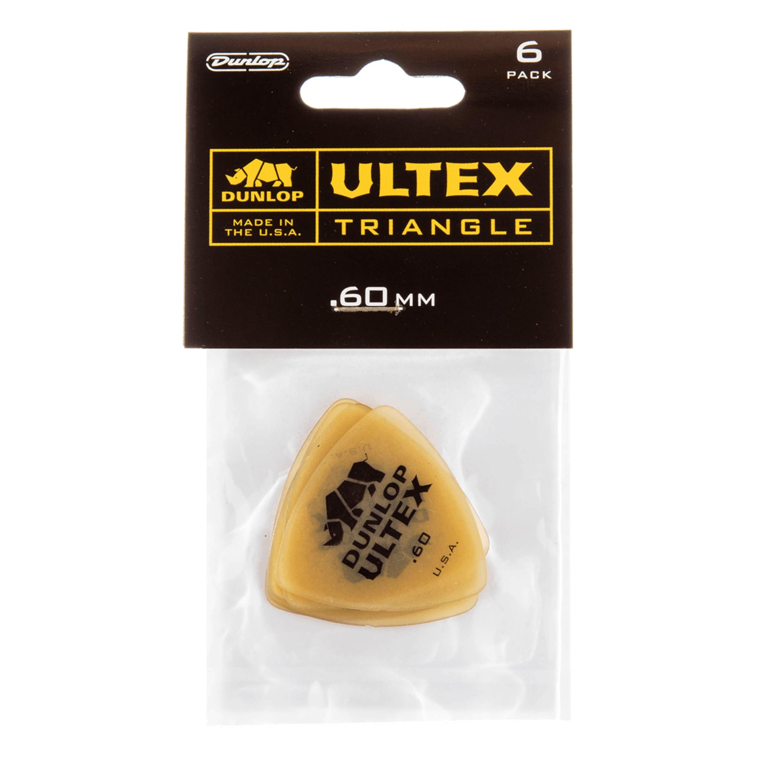 Jim Dunlop 426P.60 Ultex Triangle Player Pack