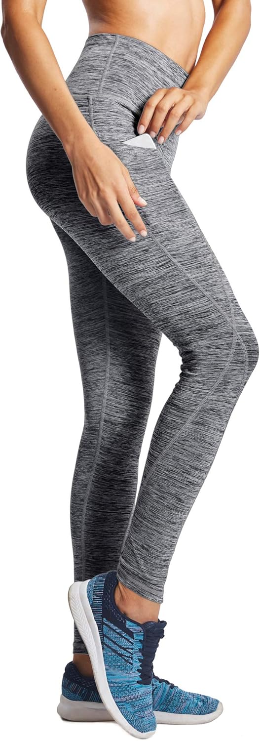 Neleus Women's Yoga Pant Running Workout Leggings with Pocket Tummy Control High Waist: Clothing