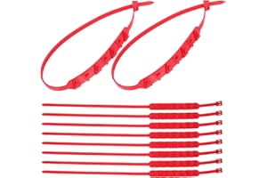 VALICLUD 10pcs Nylon Anti-slip Snow Chains for Motorcycle and Electric Scooter Tires Wear-resistant Winter