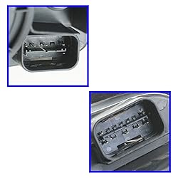 TRQ 2 Piece Headlight Assembly Set Driver