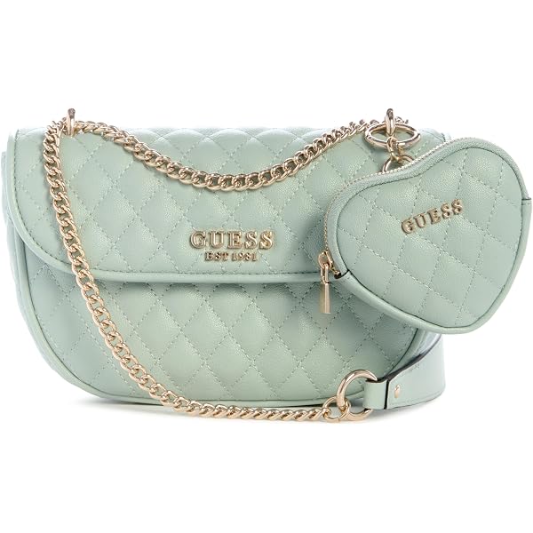 GUESS Zira Mini Crossbody Flap: Handbags: Amazon.com