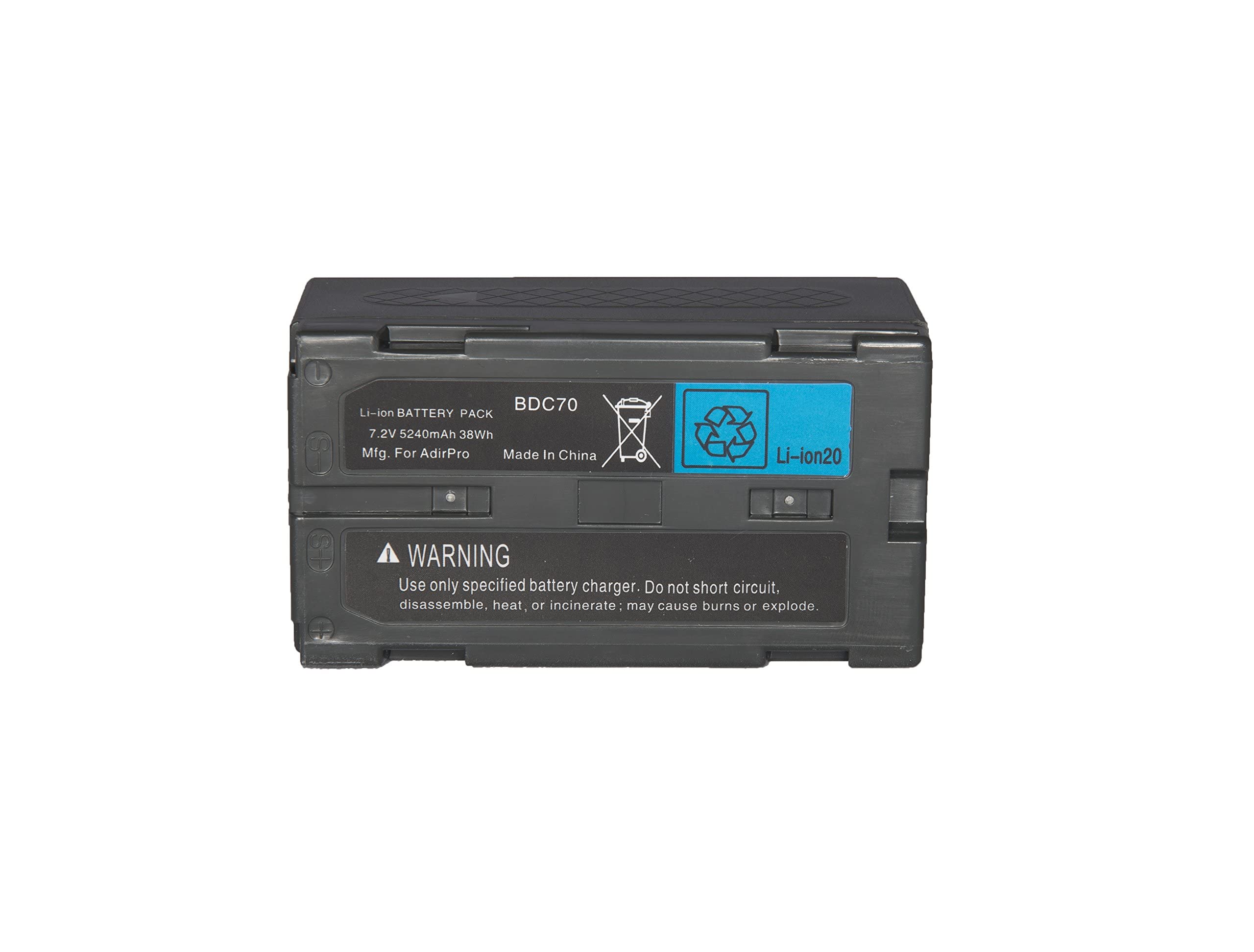 AdirPro BDC70 - BDC58 - BT-70 Li Ion Battery for