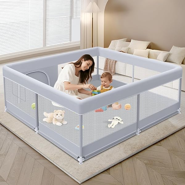 Ball Pit Balls Play Pen For Babies 6-12 Months Hikiddy Play Floor