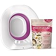 Fivona 2-in-1 Sitz Bath Soak Kit Over The Toilet Seat with Epsom Salt Blend with Essential Oils for Postpartum Care and Soothe Hemorrhoids - Ideal for Perineal Soaking and Fast Irritation Relief