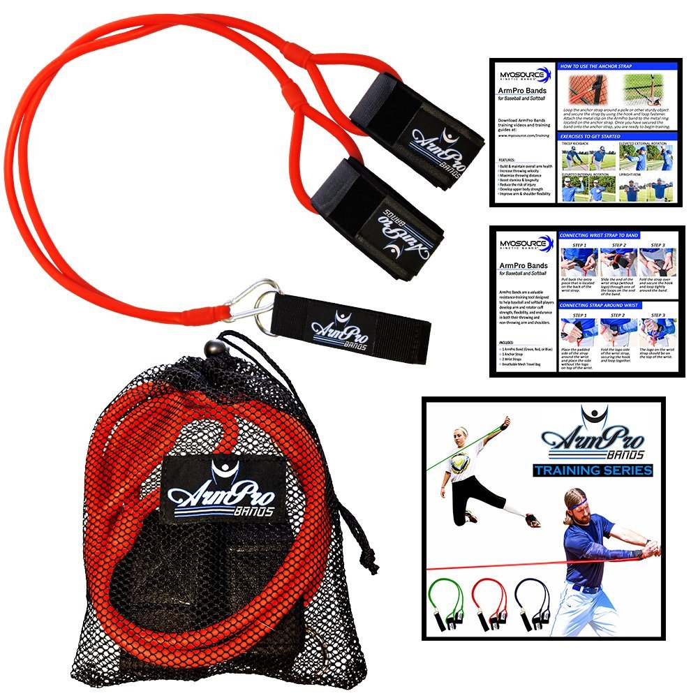 Arm Pro Bands Resistance Training for Baseball and Softball Strength