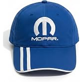 Mopar Omega White Stripes Cotton Cap for Men | Mens Hat | Trucker Hat