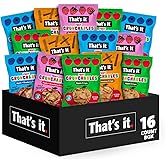 That's it. Fruit Crunchables Variety Pack, Fruit Snacks for Kids, 100% Fruit Crisps, Plant-Based, Non-GMO, Gluten-Free, No Sugar Added (16 Pack)