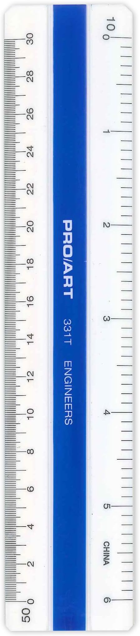 PRO ART Bevel Scale, White/Blue