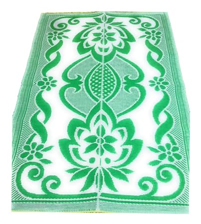 Ivaan Plastic Floor Mat/Chatai (Multicolour, SE-5787)