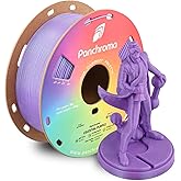 Polymaker Panchroma Celestial PLA Filament, Celestial Purple 1.75mm 3D Printing Filament, Shiny Glittering 3D Printer PLA Filament, Fit Most FDM 3D Printers, 1kg Spool (2.2lbs)