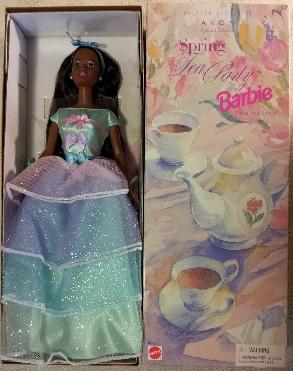 avon spring tea party barbie