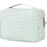 Narwey Small Hanging Travel Toiletry Bag for Women, Travel Bag for Toiletries, Makeup Bag Organizer Cosmetic Bags Make Up Bags for Girls