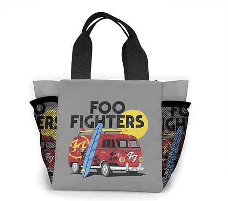 Amazon トートバッグ フーファイターズ ランチバック 弁当袋 防水 レッスンバッグ 弁当バッグ クーラーバッグ 手提げバッグ ショッピングバッグ ミニバッグ エコバッグ コンビニバッグ サブバッグ 5 5 12cm ランチバッグ ランチ巾着 ランチベルト オンライン通販