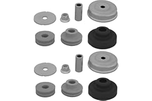 NEWPARTS Pair Set 2 Rear Upper Suspension Shock Mounting Kit For BMW E82 E90 1 & 3 Series