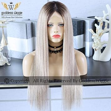 Amazon Com 3t Balayage Light Blonde Super Straight Glueless