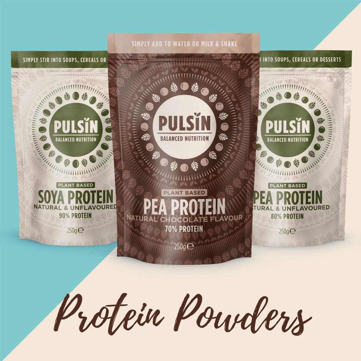 Pulsin, Natural Unflavoured Vegan Faba Bean Protein Powder, 250g, 8.8g Protein, 0.2g Carbs, 42 Kcal Per Serving, Gluten Free - Image 4