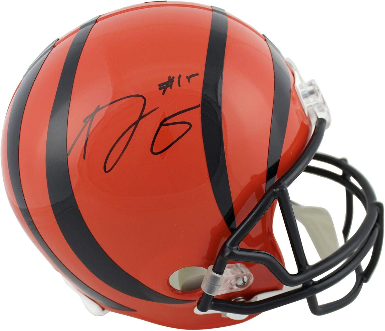 Aj green autographed helmet Clearance