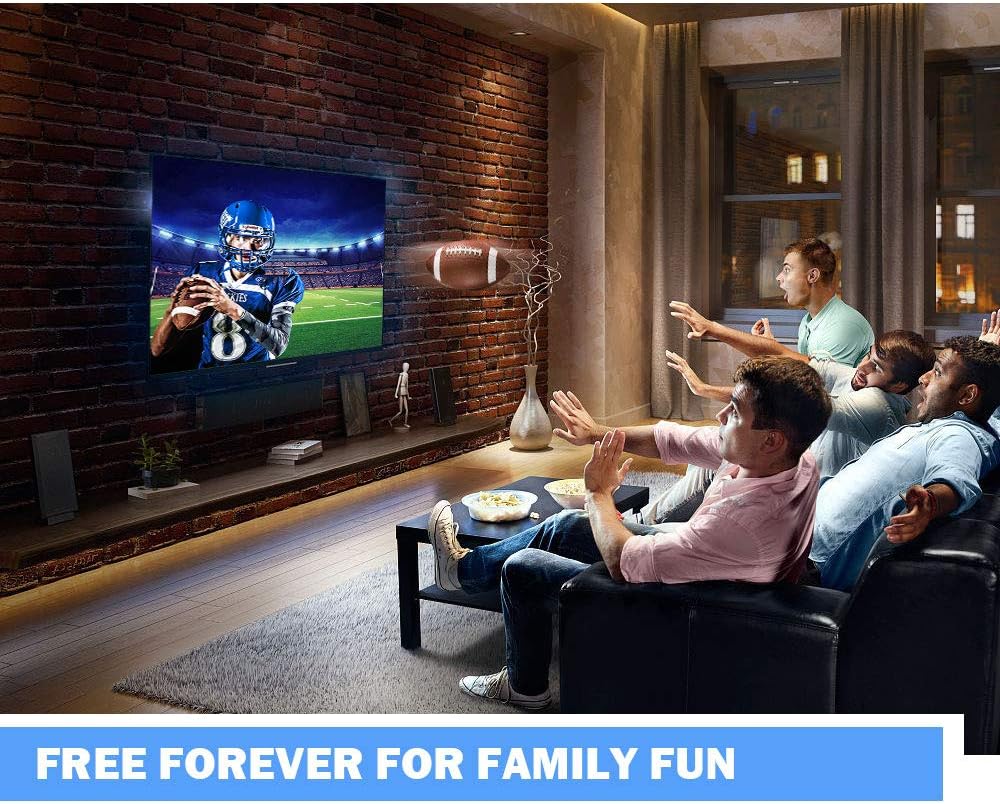 【2020 Newest】Multidirectional TV Antenna,Support 4K 1080P UHF/VHF Freeview HDTV Channels with 2-Way Signal Splitter & Amplifier to Enhance UHF for Home/RV/Attic/Marine with 16ft Coax Cable: Home Audio & Theater