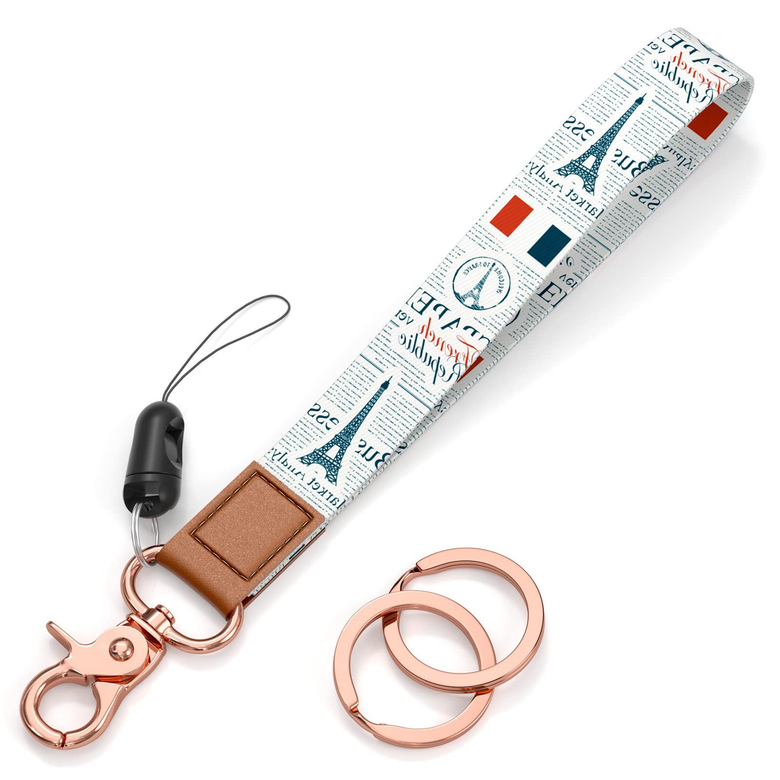 Rimilak Wristlet Keychain, Wrist Lanyard Key Chain