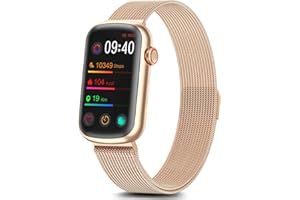 MorePro Fitness Tracker, Heart Rate Monitor Blood Pressure Activity Tracker with Blood Oxygen, IP68 Wateproof Sleep Tracker Sport Bracelet Pedometer Step Calories Smartwatch Women