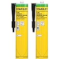 Stanley Aquarium Silicone Sealant Clear - 1x10.1 Fl. Oz. Fish Tank Safe, Waterproof Bond to Glass, High Elasticity, Non-Toxic Aquarium Sealer for Freshwater & Saltwater | 2 Pack.