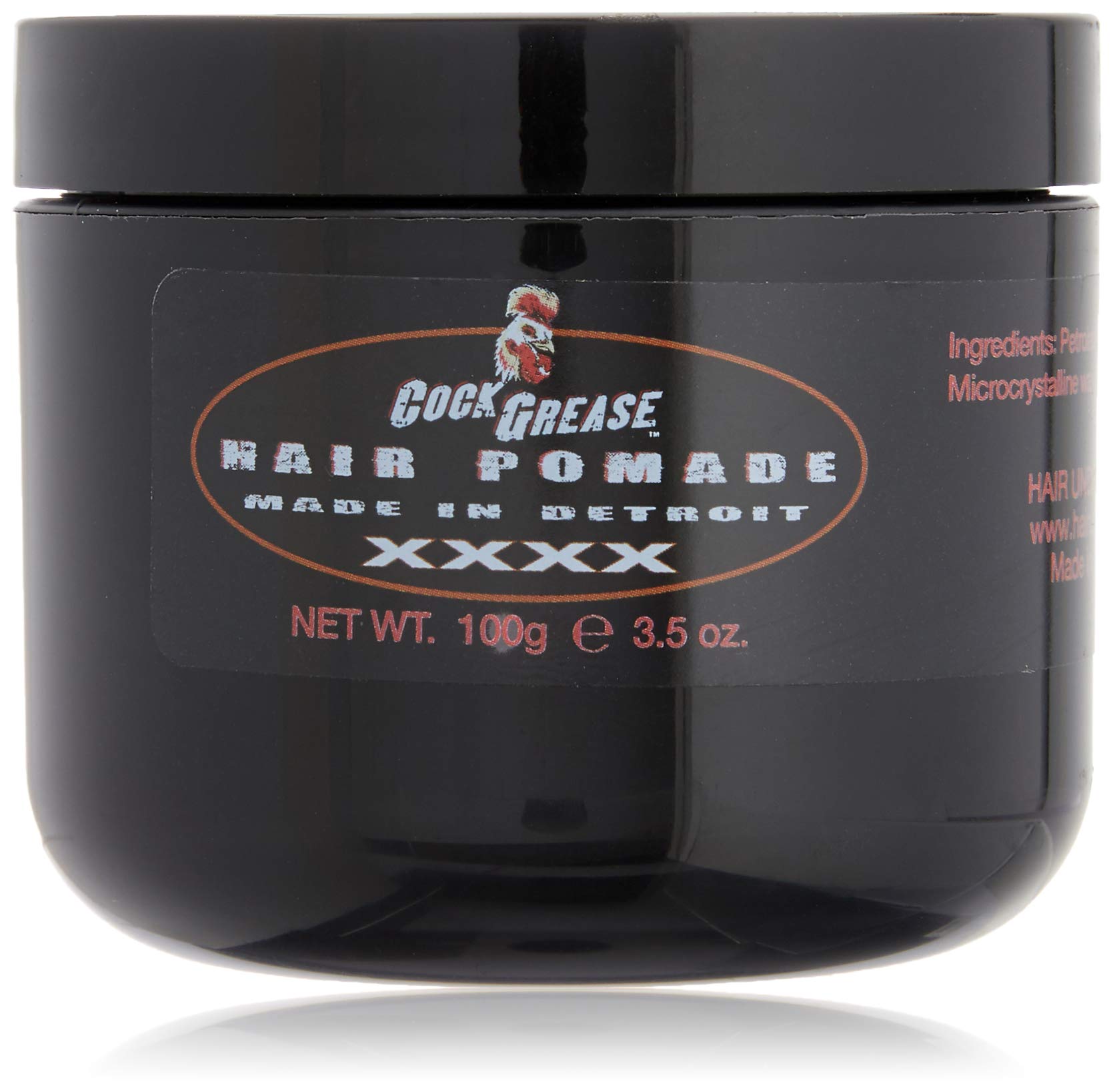 Cock Grease Ultra Hard The Big Black XXXX Hair Pomade 100g