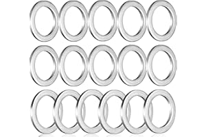 RLVKEAZ 16-Pack 90471-PX4000 (10pc) & 94109-2000 (6pc) Transmission Fluid & Rear Differential Oil Drain Plug Crush Washer Gasket Seal 18mm & 20mm Replacement for Honda Acura Civic Accord Odyssey CRV Pilot Fit