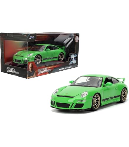 Maisto Porsche 911 GT2 RS 2018 – Modèle Réduit 1:24, Jaune Et Noir, Neuf