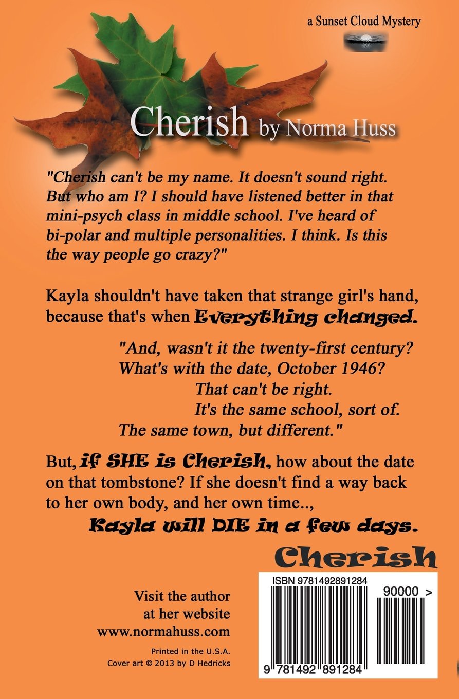 Amazoncom Cherish A Ya Ghost Mystery 9781492891284 - 
