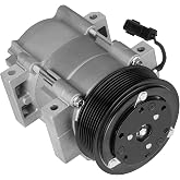ILONPA New AC Air Condition Compressor with Clutch | For Dodge Ram 2500 3500 2006-2009, 5.9L 6.7L, for CO10902C